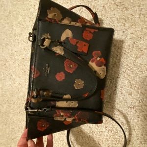 Coach Poppies Shoulder Bag EUC